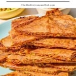 Baklava bark pin image 1.