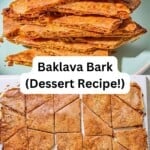 Baklava bark pin image 3.