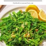 Broccoli rabe pin image 1.