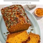 Pumpkin bread pin image 1.