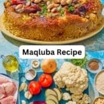 Maqluba recipe pin image 3.