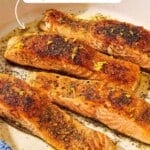 Pan seared salmon pin image 2.