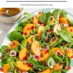 Persimmon Salad pin image 1.