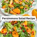 Persimmon Salad pin image 3.