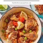 Spatchcock chicken pin image 1.