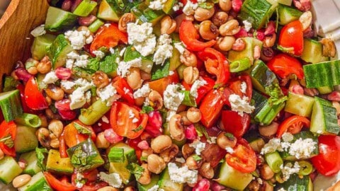 black eyed pea salad with italian dressing Black Eyed Pea Salad