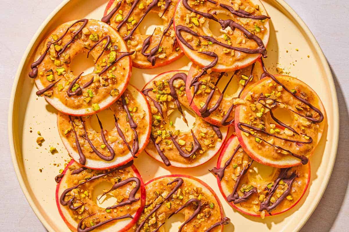 Caramel Apple Slices