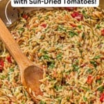 Orzo recipes pin image 2.