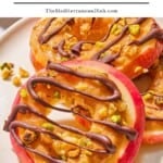 Caramel apple slices pin image 1.
