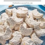 Almond cookies pin image 1.