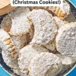 Almond cookies pin image 2.