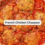 Chicken Chasseur pin image 3.