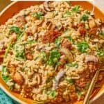 Chicken risotto pin image 2.