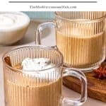 Dairy-free eggnog pin image 1.