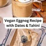 Vegan eggnog pin image 3.