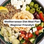 mediterranean diet meal plan pin image 2.