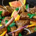 Lamb chops recipe pin image 2.