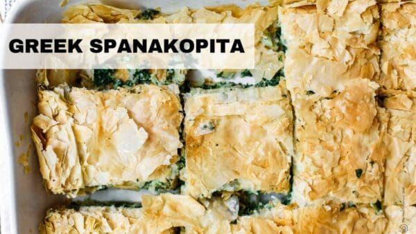 Video for spanakopita.