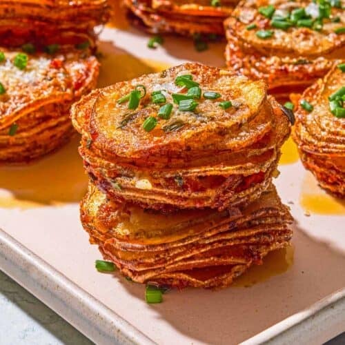 Potato Stacks Recipe | The Mediterranean Dish