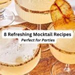 Mocktail recipes pin image 2.