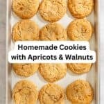Apricot cookies pin image 3.