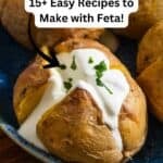 Feta recipes pin image 2.