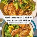 Chicken and broccoli pin image 3.