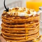 Sweet potato pancakes pin image 2.