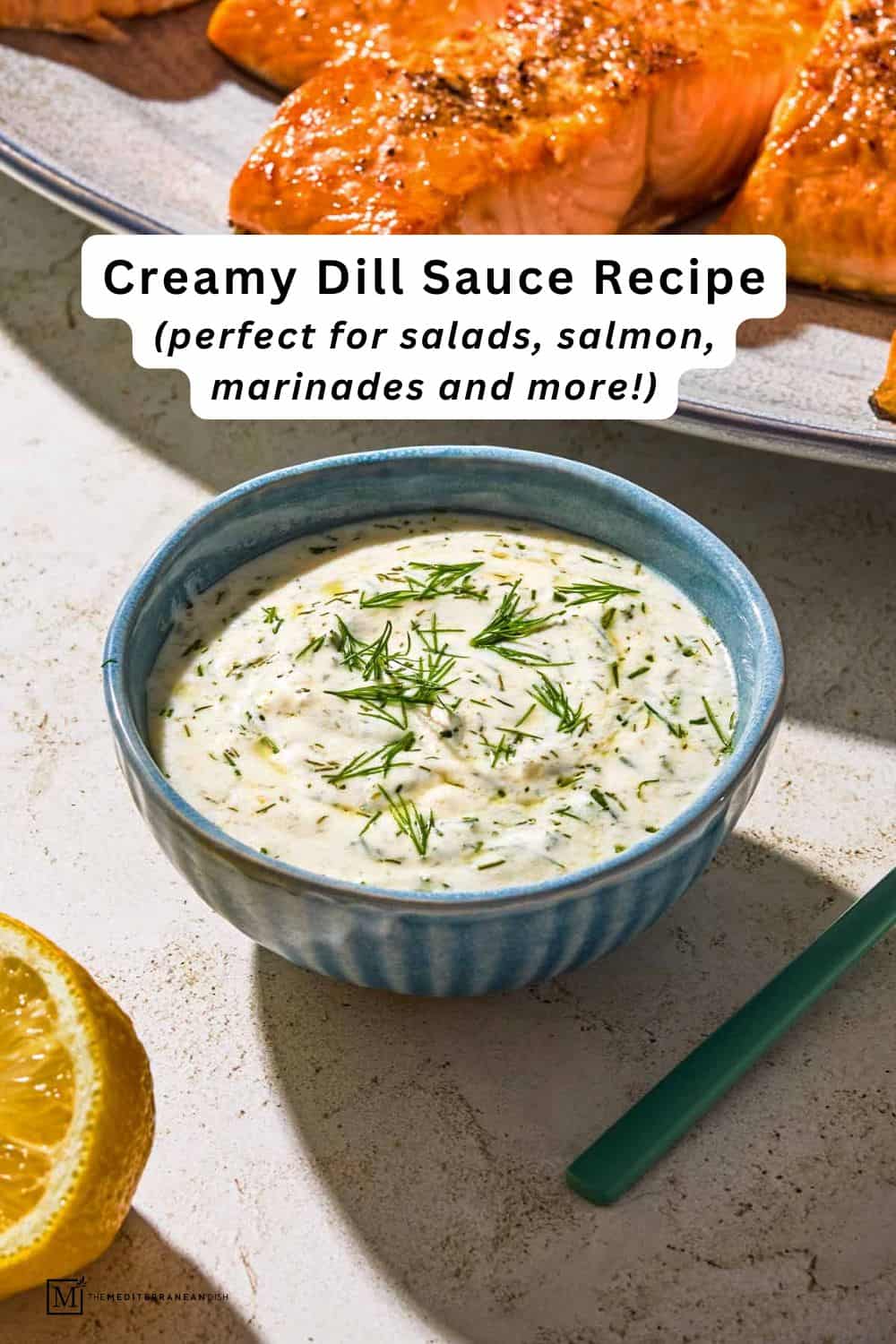 Creamy Dill Sauce for Salmon Recipe