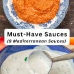 Mediterranean Sauces updated pin image 1.