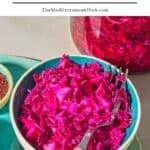 Pickled Cabbage pin image 1.