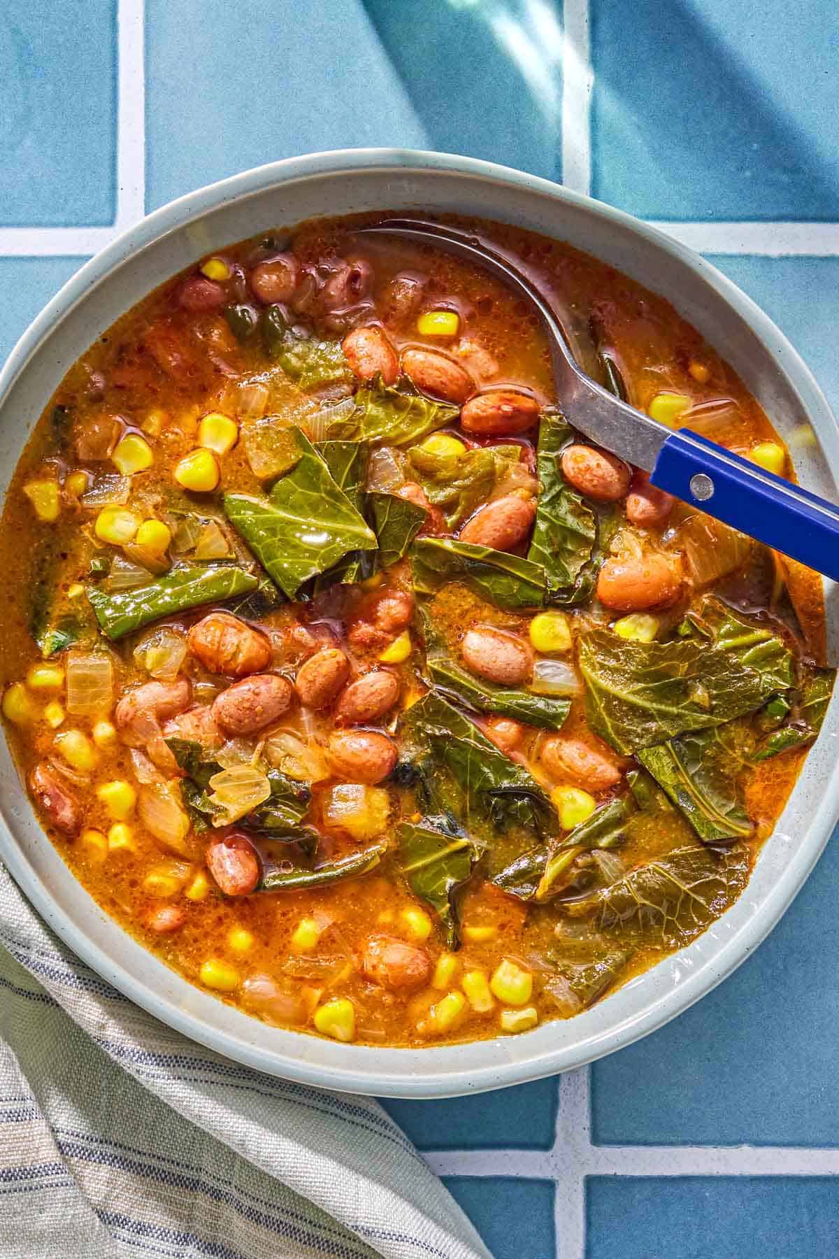 Turkish Collard Green Soup