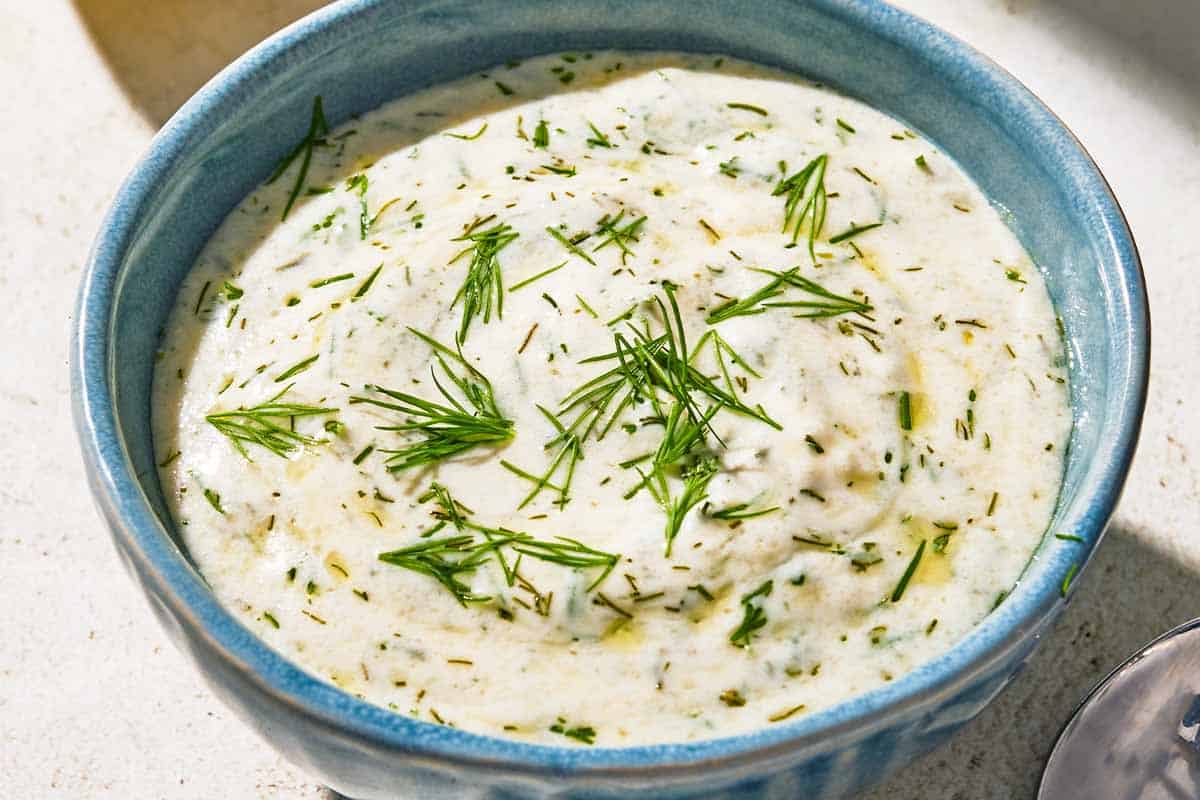 Creamy Dill Sauce for Salmon Recipe - The Mediterranean Dish