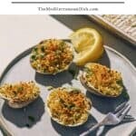 Clams oreganata pin image 1.