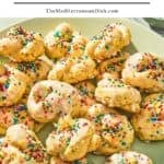 Italian Easter cookies pin image 3.