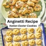 Italian lemon cookies pin image 2.