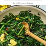 Dandelion greens pin image 1.