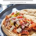 Doner kebab recipe pin image 1.