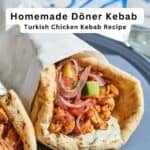 Doner kebab recipe pin image 2.