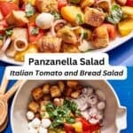 Panzanella Salad pin image 3.