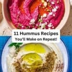 Hummus Recipes pin image 3.