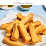 Chickpea Panisses pin image 1.