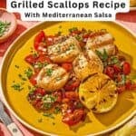 Grilled scallops pin image 2.
