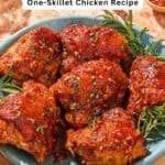 Honey mustard chicken pin image 2.
