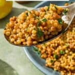 Pearl couscous recipe pin image 2.