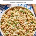 Tuna pasta salad pin image 1.