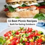 Best picnic recipes pin image 3.