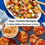 Tomato recipes pin image 3.