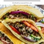 Ground Beef recipes pin image 1.