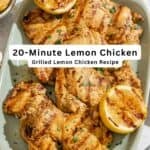 Lemon chicken pin image 2.